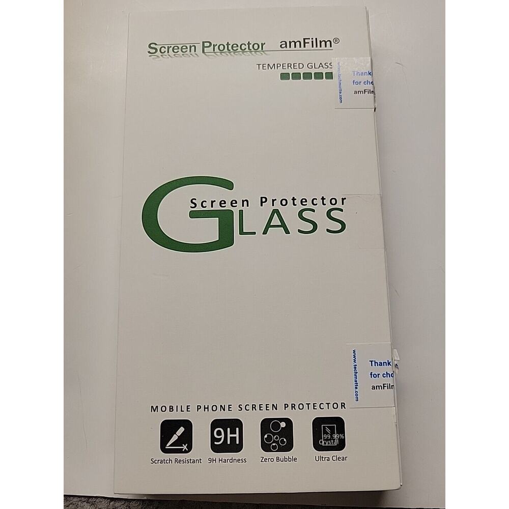 amFilm 6.1" Glass Screen Protector for iPhone 11/XR & 2020 Install Guide 2 Pack